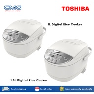 Toshiba 1.0L / 1.8L Digital Rice Cooker RC-10DR1NS / RC-18DR1NS