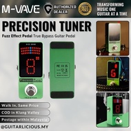 M-VAVE Precision Tuner Guitar Effect Pedal Tuner for 6 Strings Bass 12 Strings Chromatic Guitar Prec