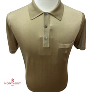 Montagut Men’s Renard Fil-Lumiere Short Sleeve Polo T-Shirt in Plain 100% Polyamide Made in Portugal