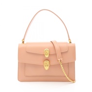 [二手] BVLGARI手提包， BVLGARI x ALEXANDER WANG Serpenti 兩用包，粉米色皮革， BVLGARI x ALEXANDER WANG Serpenti 兩用肩包