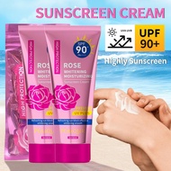 【BUY 2 TAKE 1】Sunscreen for whitening, sun protection, quick film-forming, waterproof, sweat proof, 