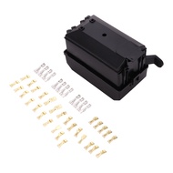 Fuse-Relay Box 5-Fuse Holders 6 Relay Block Holders Fuse-Block 12V Fuse-Box Car