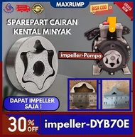 MAXPUMP Kipas-1000 Kipas Impeller Sperpsrt Pompa Minyak DC12V DC24V Pompa oli sparepart Sperpart Kip