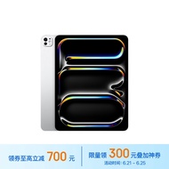 Apple/苹果 iPad Pro13英寸M4芯片 2024年新款平板电脑(256G WLAN版/MVX33CH/A)银色