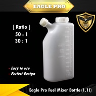 Eagle Pro Portable Petrol Fuel Mixing Bottle Tank 2 Stroke for Chainsaw & Brush Cutter Mixer Botol 2