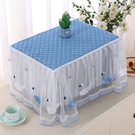 Sanchenqcby Printer Anti-dust Cover Beautiful Appliances Anti-dust Cover Swan Lace Fabric Microwave Cover Korean Furniture Cover Microwave Cover Cover Towel