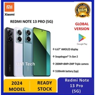 Redmi Note 13 Pro (5G) | 12GB 512GB ROM / 8GB  256GB ROM with NFC  | Global ROM |  Ready Stock | Local Seller Warranty