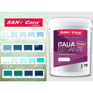 5 LITER SANCORA ITALIA ELEGANTE PREMIUM INDOOR PAINT CAT KILAT DALAM RUMAH