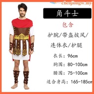 Halloween Costume cosplay Ancient Roman Costume Samurai Adult Men Women Ancient Greece Costume Spart