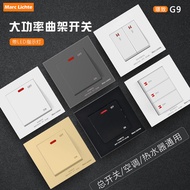 Panel Suis Kuasa Tinggi 20A Pemanas Air Suis Arus Penghawa Dingin Butang 20A Sifar Pemutus Litar Ber