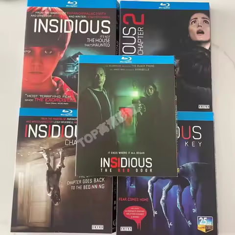 BD Blu-ray America Lurking 1-5 Horror Thriller Movies Boxed Collector's Edition 5 Discs Ultra High D