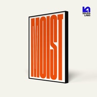 Poster Frame & MDF Moist Typography 40x60 cm | 30x40 cm | 20x30 cm