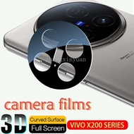 1-3PCS Camera Protection Film For VIVO X200 Pro mini 5G 2024 3D Camera Lens Screen Protector For VIV