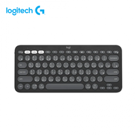 Logitech 羅技 Pebble K380S 跨平台藍牙鍵盤(石磨灰/USB-藍芽雙用(無接受器)/薄膜式/中文/支援Android/iOS)