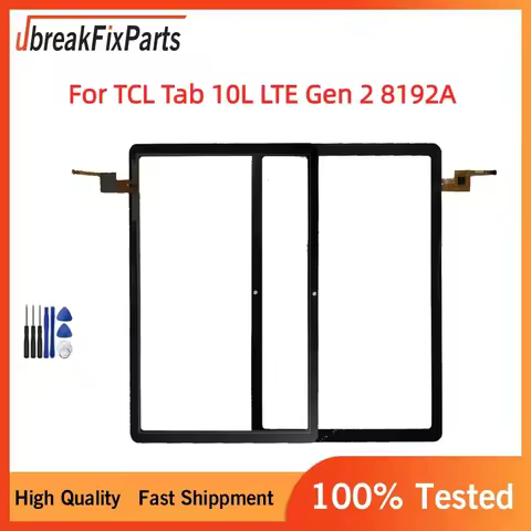 Touch Screen For TCL Tab 10L LTE Gen 2 8192A 8192 Touch Screen Digitizer Front Glass Replacement