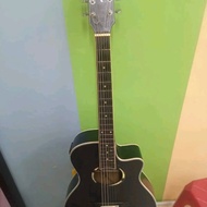 gitar yamaha akustik elektrik bekas