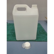 5 Litre Empty Bottle White Bottle Tong kosong air 5 litre Liquid Air Water Detergent Empty Bottle HD
