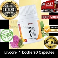 [ READY STOCK ] LIVCORE 100% ORIGINAL BE Livcore Liver Supplement Suplemen Hati Detoxification Prote