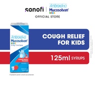 Mucosolvan Kiddie Syrup for Cough with Phlegm - 125ml Bottle