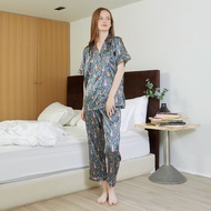 ชุดนอน Vana ลาย Rabbit N Squirrel ผ้าซาติน