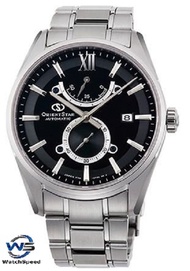 Orient Star RE-HK0003B Automatic Japan Movt Black Dial Stainless Steel Men's Watch