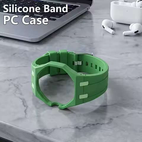 Silicone Kit for Swatch Royal Pop PC Case for Swatch x AP Royal pop Modify the integrated wristband 