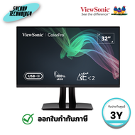 จอมอนิเตอร์ VIEWSONIC MONITOR 31.5 นิ้ว รุ่น VP3256-4K (IPS, HDMI, DP, USB-C) 4K 60Hz ประกันศูนย์