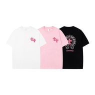 KTD0 Chrome Hearts 23New Year's Short Sleeve T Correct Version of Shirt s Version Sticker T Street S