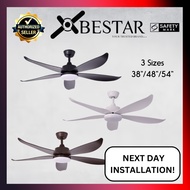 Bestar Vino DC Motor Ceiling Fan 38 / 48 / 54 inch with LED Light
