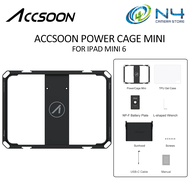 Accsoon PowerCage Mini for Ipad Cage Mini6 8.3inch with Sunhood NP-F Battery Charging for SeeMo/SeeM