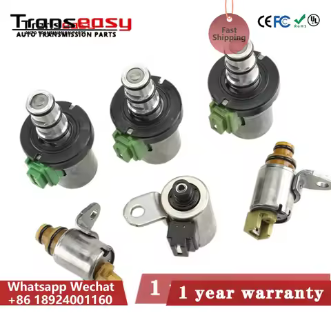 6 PCS 4F27E Transmission Solenoid Kit Suit For Mazda 2 3 5 6 CX-7 MPV 48420K-R