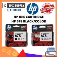HP 678 BLACK / HP 678 COLOR  Ink Cartridge/HP PRINTER 1015,1018,1515,1518,2515,2545,2548,2645,2648