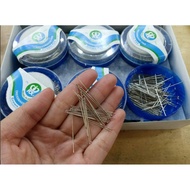 jarum peniti 1 kotak(3.4cm)