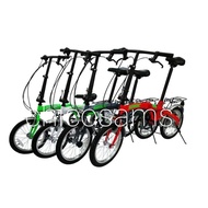Hardex Folding Bike size 16 Bicycle with Shimano Revoshift