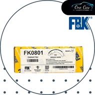 FBK Brake Shoes Toyota Avanza (Rear) -FK0801