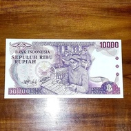 uang kunon 10000 rupiah 1979 Au/Unc
