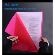 E310 A4 COLOUR HOLDER FILE (L-Shape)