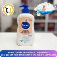 (AUSTRALIAN PRODUCT) CURASH Gentle Shampoo & Conditioner Tear Free 400ML