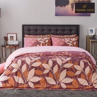 [KNOCK OUT SALE]  Premier Satin ผ้าปูที่นอน5ฟุต และ ผ้าปูทีนอน 6 ฟุต 5 ชิ้น (ไม่รวมผ้านวม)