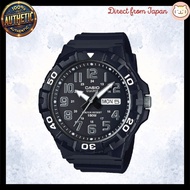 [Casio] MRW-210H-1AV Watch for Men - Standard Big Face Quartz Black x Silver [Direct From Japan]