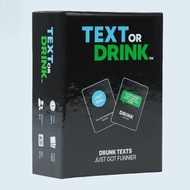 Text Or Drink: Adult Party Game - 21st Birthday for Him Or Her - Drunk Games for Adults