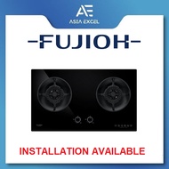 FUJIOH FH-GS6520 SVGL 2 BURNER GLASS BUILT-IN GAS HOB WITH SAFETY DEVICE