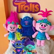 Trolls DreamWorks Worldtour King Trollex /Branch Princess Poppy Stuffed toys