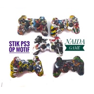 STIK PS3 OP MOTIF / STICK PS3 ORI PABRIK MOTIF