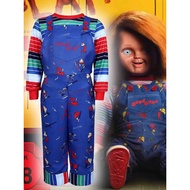 Second Season cosplay Halloween Costume Overalls Chucky Chucky Show cos Chucky Ghost Baby Children