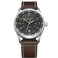 *𝟏𝟎𝟎% 𝐀𝐮𝐭𝐡𝐞𝐧𝐭𝐢𝐜* VICTORINOX SWISS ARMY VW241507 ANALOGUE MEN CLASSIC AUTOMATIC LEATHER WATCH