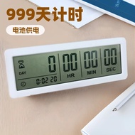 999 Days Countdown Timer LCD Alarm Clock Study Exam Time Management Desk School Office Birthday Wedd