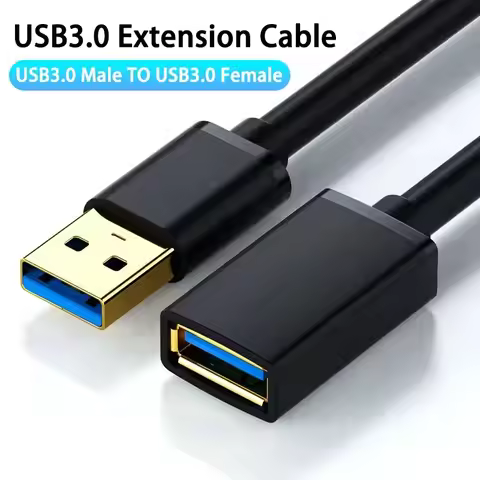 USB 3.0 Extension Cable for Smart TV PS4 Xbox One SSD USB to USB Cable Extender Data Cord Mini USB 3