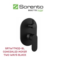 SORENTO concealed bath shower mixer tap SRTWT7432-BL