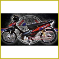 ☃ ◹ △ Honda Wave 100 Decal Sticker ( MTV  X AUN DESIGN)